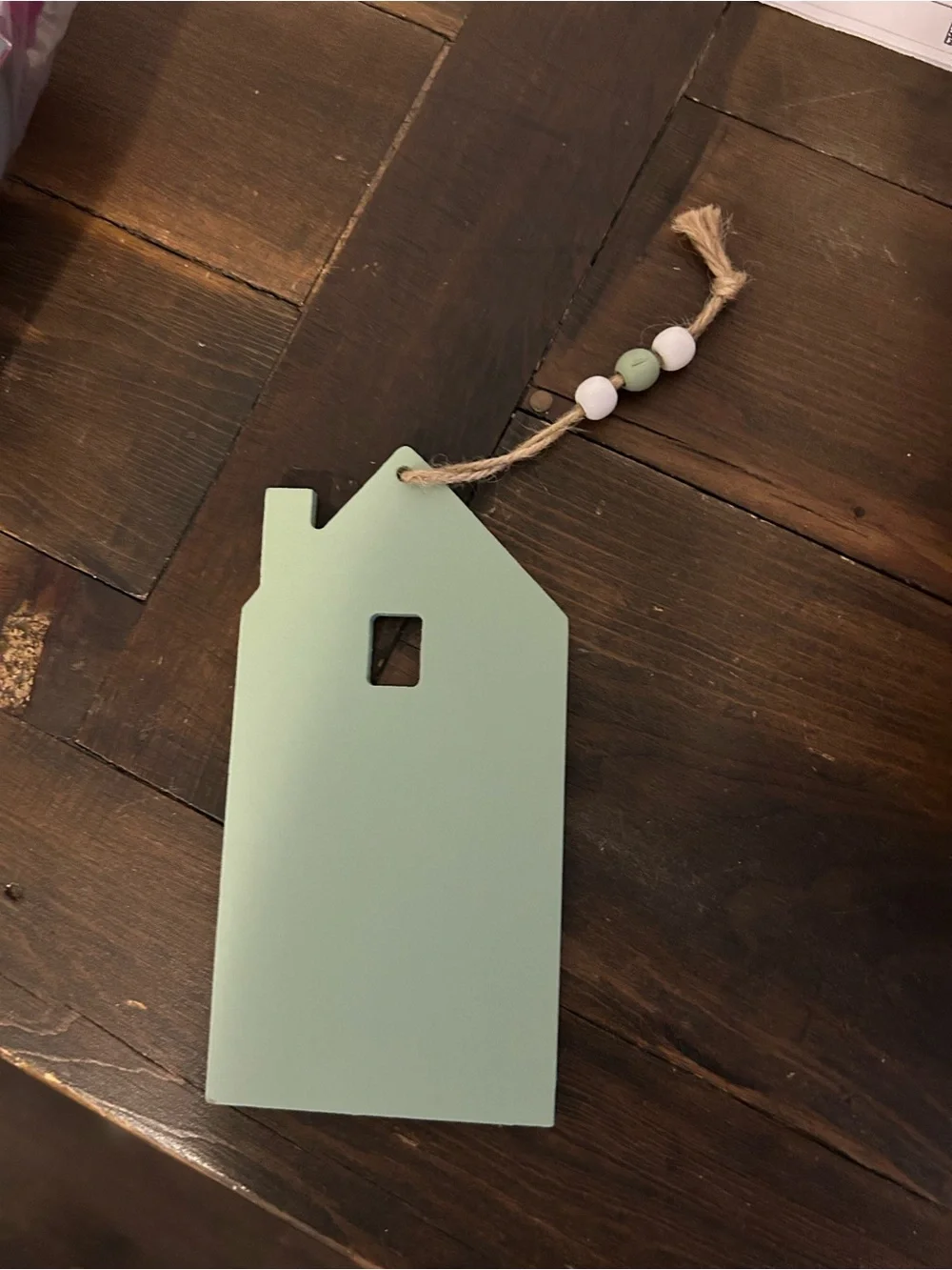 Source Unknown Sage Green 'Enjoy the Little Things' Hanging Sign